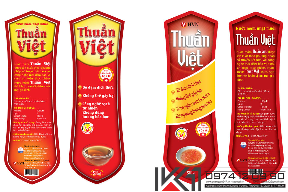 In Tem Nhan Logo Sticker 1