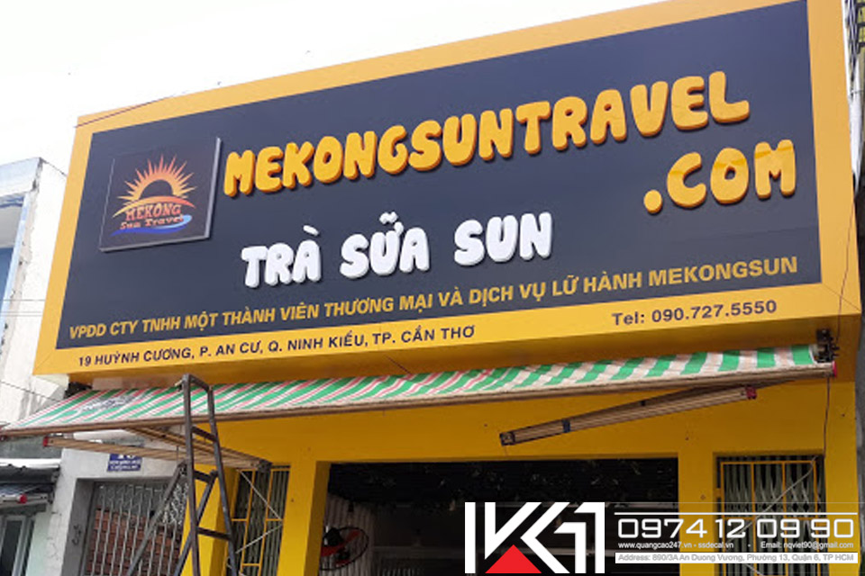 Làm bảng hiệu hộp đèn Alu giá rẻ uy tín HCM Lam Bang Hieu Hop Den Alu Gia Re Hcm